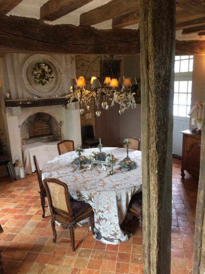 Bed and Breakfast La Mouliniere, Jolie Longere Du Xviie La Jaille-Yvon Exteriér fotografie